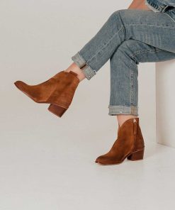 Mujer POPA BRAND Botines | Botin Piper Serraje Muscade