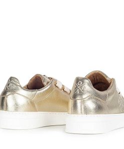 Mujer POPA BRAND Sneakers | Zapatilla Teleno Laminado Platino