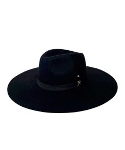 Mujer POPA BRAND Sombreros | Sombrero Fieltro Kiara Negro