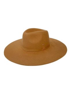 Mujer POPA BRAND Sombreros | Sombrero Fieltro Ginger Taupe