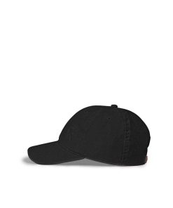 Mujer POPA BRAND Gorras | Gorra Popa Negro Suede