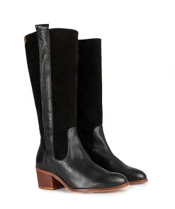 Mujer POPA BRAND Botas | Bota Florence Piel Negro