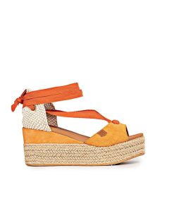 Mujer POPA BRAND Cunas | Cuna Baja Valdes Lazada Serraje Naranja