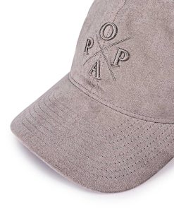 Mujer POPA BRAND Gorras | Gorra Popa Gris Rejilla