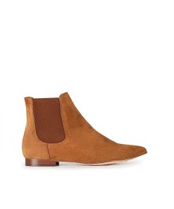 Mujer POPA BRAND Botines | Botin Angela Serraje Marron