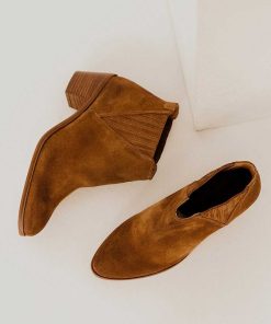 Mujer POPA BRAND Botines | Botin Clarisa Serraje Muscade