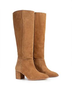 Mujer POPA BRAND Botas | Bota Alexia Serraje Muscade