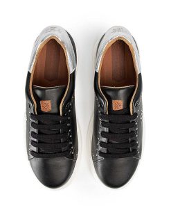 Mujer POPA BRAND Sneakers | Zapatilla Vicort Adornos Negro