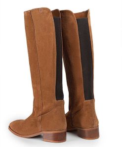 Mujer POPA BRAND Botas | Bota Margaret Serraje Muscade