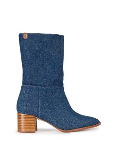 Mujer POPA BRAND Botas | Bota Thais Jeans Azul