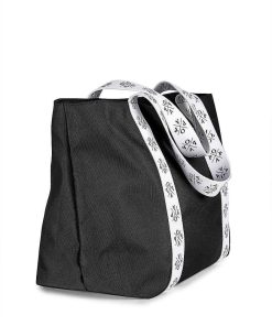 Mujer POPA BRAND Bolsos | Bolso Ester Nylon Negro