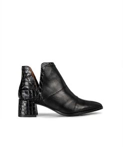 Mujer POPA BRAND Botines | Botin Aura Coco Piel Negro