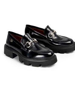 Mujer POPA BRAND Mocasines | Mocasin Zintia Antik Negro