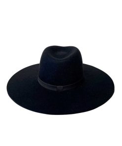 Mujer POPA BRAND Sombreros | Sombrero Fieltro Kiara Negro