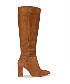 Mujer POPA BRAND Botas | Bota Julieta Serraje Muscade