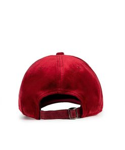 Mujer POPA BRAND Gorras | Gorra Popa Terciopelo Burdeos