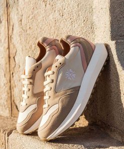 Mujer POPA BRAND Sneakers | Zapatilla Maguey Serraje Arena