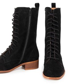 Mujer POPA BRAND Botas | Bota Amanda Serraje Negro