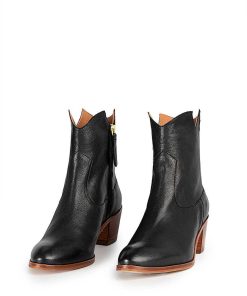 Mujer POPA BRAND Botines | Botin Milan Piel Negro