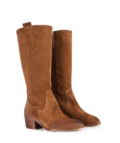 Mujer POPA BRAND Botas | Bota Florence Serraje Muscade