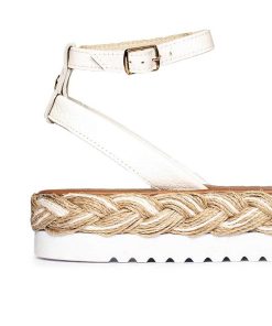 Mujer POPA BRAND Straps | Accesorio Strap Piel Blanco