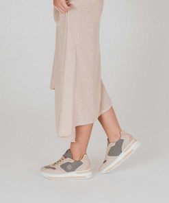 Mujer POPA BRAND Sneakers | Zapatilla Almanzor Combi Nude