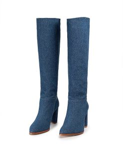 Mujer POPA BRAND Botas | Bota Julieta Jeans Azul