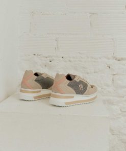 Mujer POPA BRAND Sneakers | Zapatilla Almanzor Combi Nude