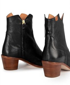 Mujer POPA BRAND Botines | Botin Milan Piel Negro