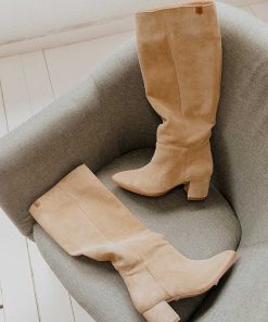 Mujer POPA BRAND Botas | Bota Alexia Serraje Arena