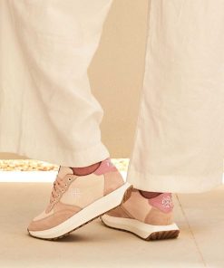 Mujer POPA BRAND Sneakers | Sneaker Ines Full Rosa Serraje