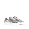 Mujer POPA BRAND Sneakers | Zapatilla Teleno Laminado Plata