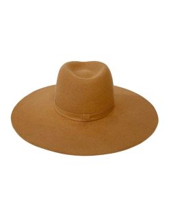 Mujer POPA BRAND Sombreros | Sombrero Fieltro Ginger Taupe