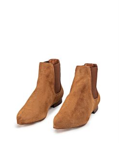 Mujer POPA BRAND Botines | Botin Angela Serraje Marron