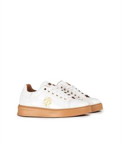 Mujer POPA BRAND Sneakers | Zapatilla Vicort Antik Blanco