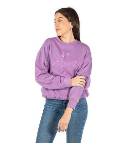 Mujer POPA BRAND Textil | Sudadera Dana Color Lavanda