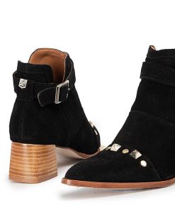 Mujer POPA BRAND Botines | Botin India Adornos Negro