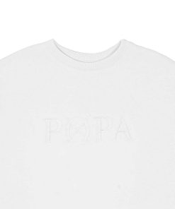 Mujer POPA BRAND Textil | Sudadera Dona Color Blanco Letras