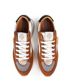 Mujer POPA BRAND Sneakers | Zapatilla Sangay Laminado Arena