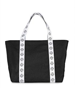 Mujer POPA BRAND Bolsos | Bolso Ester Nylon Negro