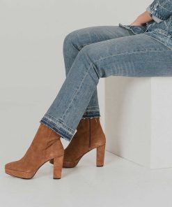 Mujer POPA BRAND Botines | Botin Venus Serraje Muscade