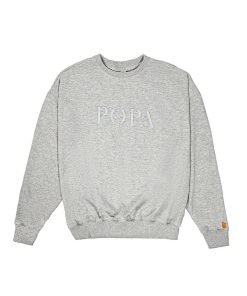 Mujer POPA BRAND Textil | Sudadera Dona Color Gris Letras
