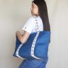 Mujer POPA BRAND Bolsos | Bolso Ester Nylon Azul