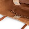 Mujer POPA BRAND Bolsos | Bolso Abril Suede Beige