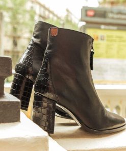 Mujer POPA BRAND Botines | Botin Cleopatra Coco Negro