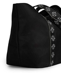 Mujer POPA BRAND Bolsos | Bolso Ester Nylon Negro