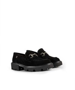 Mujer POPA BRAND Mocasines | Mocasin Zintia Serraje Negro