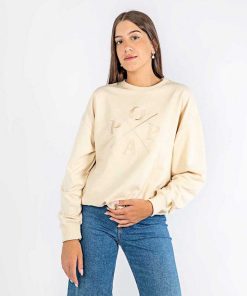 Mujer POPA BRAND Textil | Sudadera Dana Color Beig