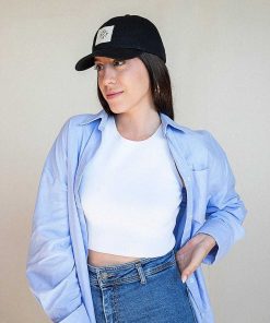 Mujer POPA BRAND Gorras | Gorra Popa Negro Lona