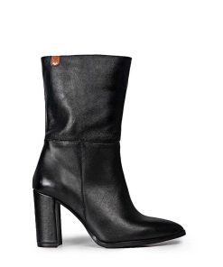 Mujer POPA BRAND Botas | Bota Claudia Piel Negro